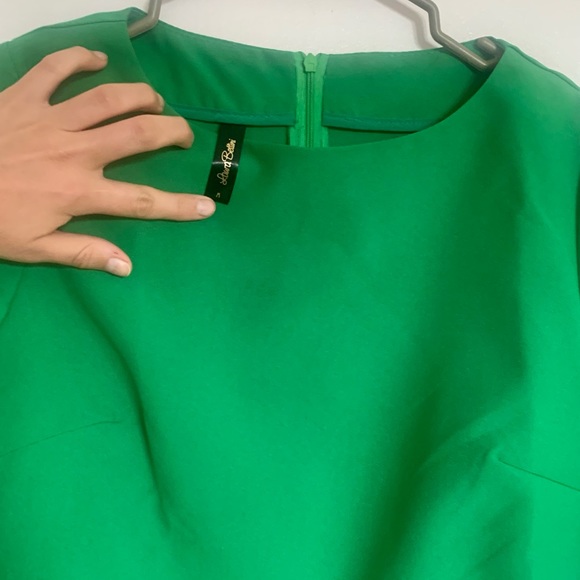 Boxy Chic Boatneck Blouse - Picture 2 of 3